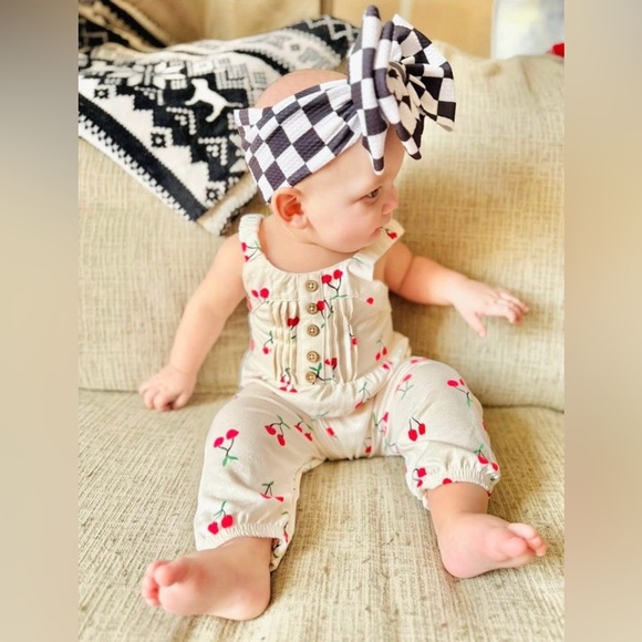 Cherry Print Toddler Jumper - Picture 1 of 7